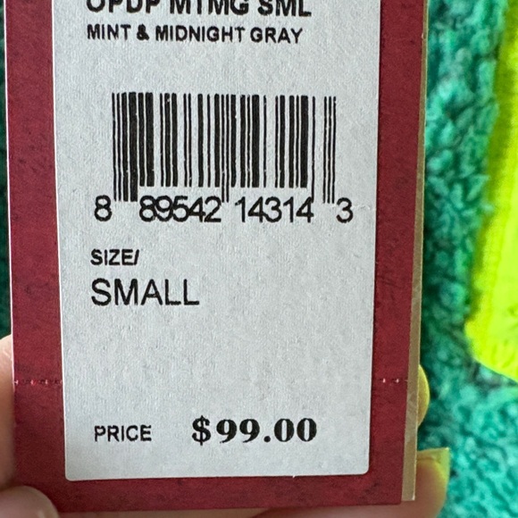 Southern Marsh Mint and Gray Sherpa Jacket - Picture 5 of 5